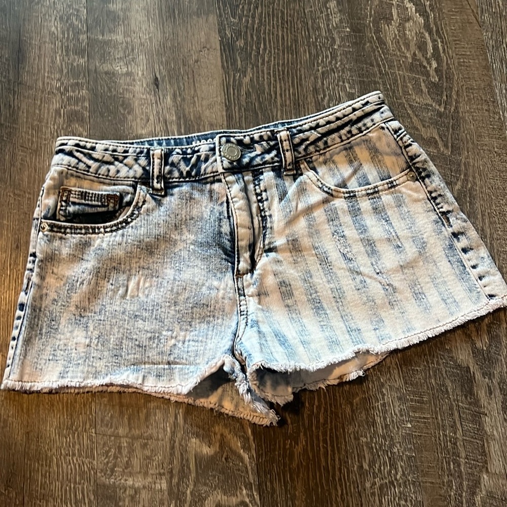 American flag Jean shorts